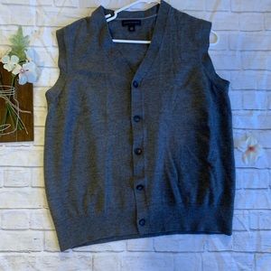 Banana Republic button down sweater vest